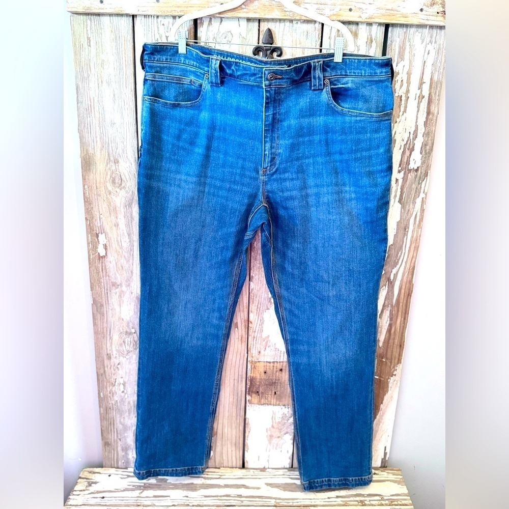 Duluth Trading Co. Ballroom Double Flex Jeans 42x32 Mens